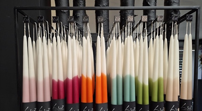 2-farbig Spitzkerzen